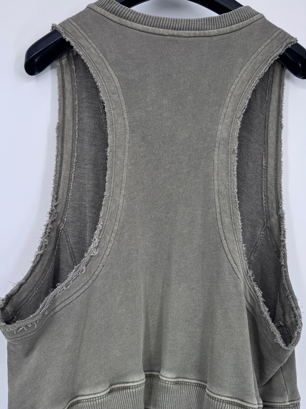 Daily Practice Olive-Green Sleeveless Button-Front Jumpsuit XL - Picture 8 of 9